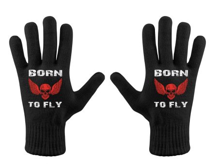 Born To Fly SKELETON Designed Gloves Online