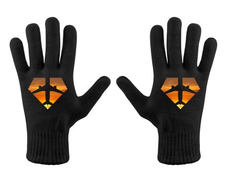 Supermen of The Skies (Sunset) Designed Gloves Discount